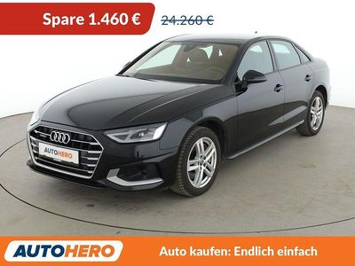 Gebraucht Audi A4 Advanced 245 PS (180 kW) 2020 Schwarz Limousine