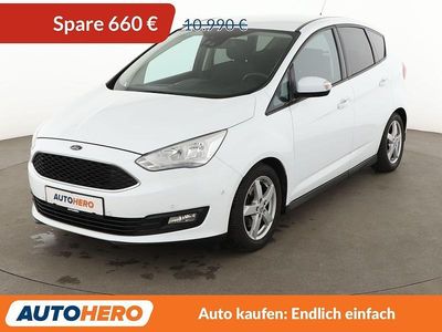 Weiß Gebraucht 2018 Ford C-MAX Trend+ Van / Kleinbus | 10.330 € (Fairer Preis)