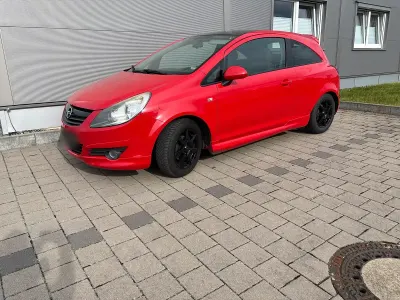 Gebraucht Opel Corsa 87 PS (63 kW) 2010 Rot Kleinwagen