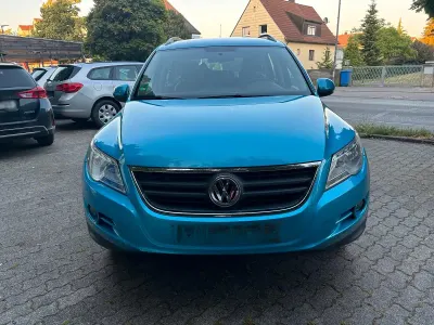 Gebraucht VW Tiguan 140 PS (102 kW) 2007 Blau SUV