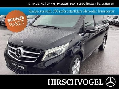 Gebraucht Mercedes V250 Exclusive 190 PS (139 kW) 2019 Obsidianschwarz metallic Van / Kleinbus