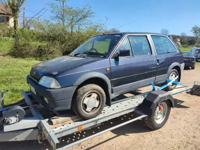 Gebraucht Citroën AX 116 PS (85 kW) 1990 Grau Kleinwagen