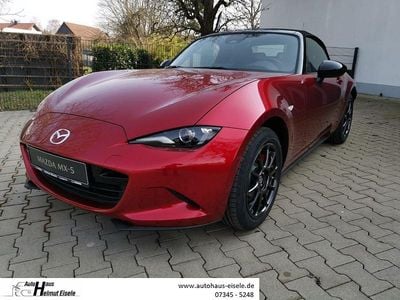Neu Mazda MX5 Homura-Line 132 PS (97 kW) 2025 Soul red crystal m Cabrio