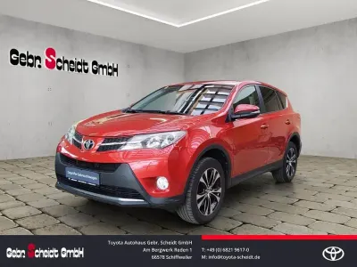 Gebraucht Toyota RAV4 Edition 150 PS (110 kW) 2014 Red mica metallic / wildfire SUV