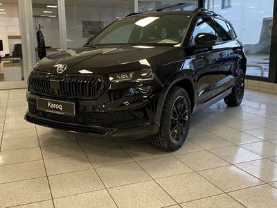 gebraucht Skoda Karoq Sportline 4x4 2.0 TDI EU6d*Allrad*AD*AHK*Navi*digitales Cockpit*LED Sperrdiff.