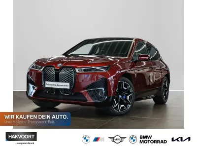 Brugt BMW iX Sport Line 239 kW (326 HK) 2021 Rød SUV