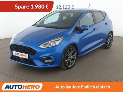 Gebraucht Ford Fiesta ST-Line 101 PS (74 kW) 2020 Blau Kleinwagen