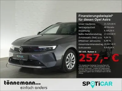 Gebraucht Opel Astra Elegance 131 PS (96 kW) 2024 Vulkan grau Kleinwagen