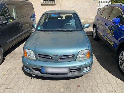 Brugt Nissan Micra 2002 Blå Hatchback