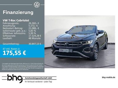 Gebraucht VW T-Roc Goal 116 PS (85 kW) 2025 Schwarz SUV