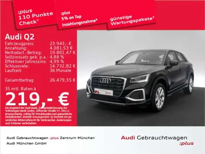 Używany Audi Q2 Advanced 150 KM (110 kW) 2023 Czarny SUV