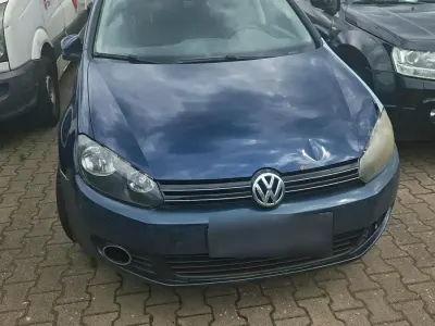 Gebraucht VW Golf VI 2010 Blau Kleinwagen