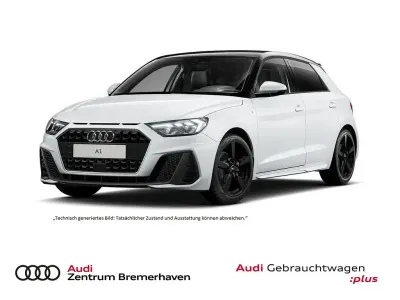 Gebraucht Audi A1 Sportback S-Line 95 PS (69 kW) 2025 Gletscherweiß metallic Kleinwagen