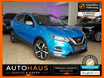 Gebraucht Nissan Qashqai Tekna+ 131 PS (96 kW) 2017 Blau SUV
