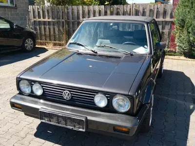 Gebraucht VW Golf Cabriolet 95 PS (69 kW) 1988 Schwarz Cabrio
