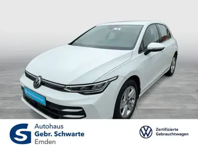 Brugt VW Golf VIII Life 150 HK (110 kW) 2025 Hvid Sedan
