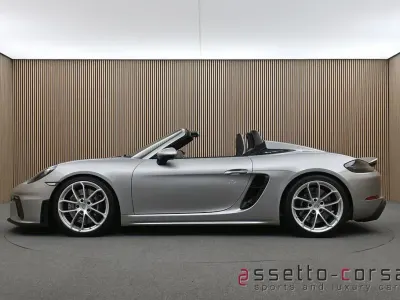 Gebraucht Porsche 718 Spyder 420 PS (308 kW) 2022 Silber Cabrio