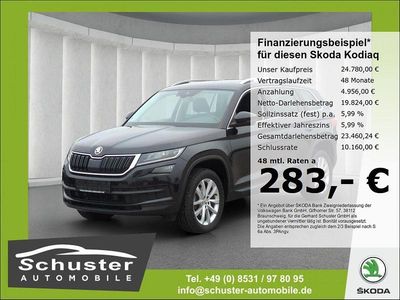 Gebraucht Skoda Kodiaq Style 150 PS (110 kW) 2019 Schwarzmagic perleffekt met. SUV