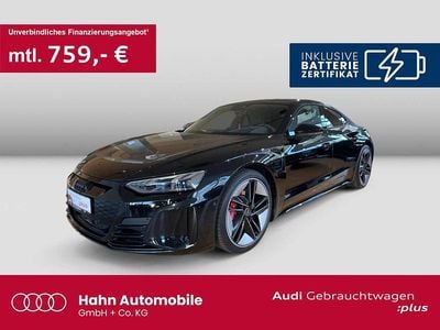 Gebraucht Audi e-tron GT quattro Sport 439 kW (598 PS) 2022 Mythosschwarz metallic Limousine