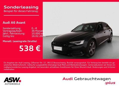 Schwarz Gebraucht 2025 Audi A6 Advanced Plus Kombi | 54.930 € (Fairer Preis)