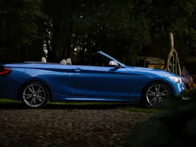 Gebraucht BMW M235 Performance 326 PS (239 kW) 2016 Blau Cabrio