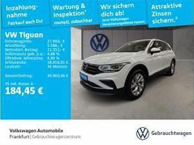 Gebraucht VW Tiguan Life 190 PS (139 kW) 2023 Weiß (pure white) SUV