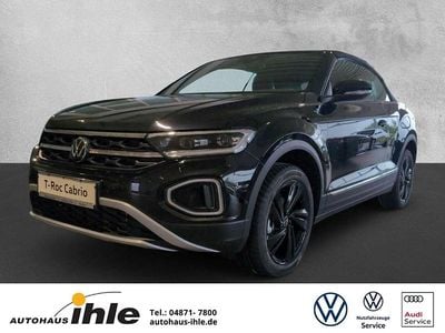 Nowe VW T-Roc Cabriolet Style 150 KM (110 kW) 2025 Czarny Kabriolet