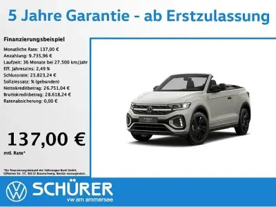 Gebraucht VW T-Roc Cabriolet Karmann 150 PS (110 kW) 2025 Grau Cabrio