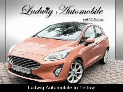 Usata Ford Fiesta Titanium 101 CV (74 kW) 2018 Marrone Utilitaria