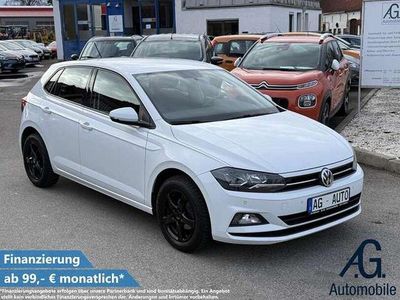 Gebraucht VW Polo Comfortline 95 PS (69 kW) 2019 Pure white Kleinwagen