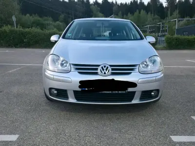 Gebraucht VW Golf V 105 PS (77 kW) 2007 Silber Kleinwagen