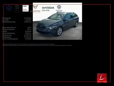 Second-hand VW Golf VIII Life 131 CP (96 kW) 2023 Gri Break