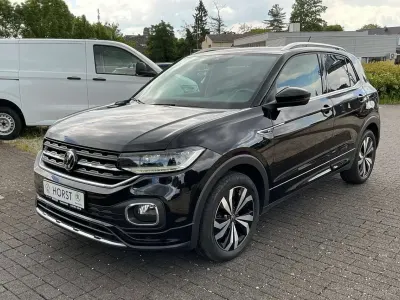 Gebraucht VW T-Cross Style 150 PS (110 kW) 2021 Schwarz SUV