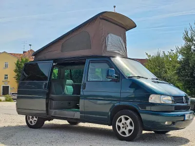 Gebraucht VW Multivan 102 PS (75 kW) 2001 Grün Van / Kleinbus