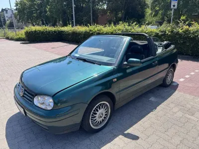 Gebraucht VW Golf Cabriolet 116 PS (85 kW) 2001 Grün Cabrio