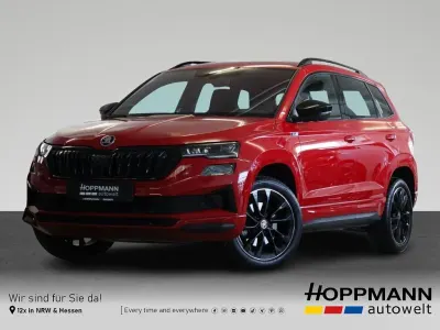 Gebraucht Skoda Karoq SportLine 150 PS (110 kW) 2023 Rot SUV
