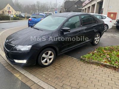 gebraucht Skoda Rapid Joy 1.4 Automatik Klimaa.,Navi,PDC,SHZ,1.H