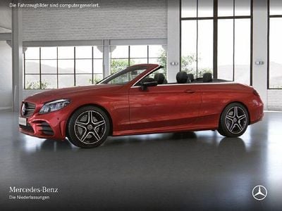Gebraucht Mercedes C220 AMG 194 PS (142 kW) 2021 Rot Cabrio