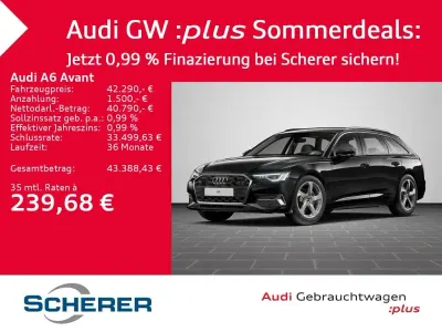 Gebraucht Audi A6 Advanced Plus 204 PS (150 kW) 2025 Mythosschwarz metallic Kombi