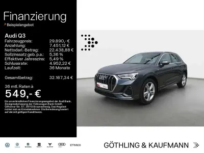 Gebraucht Audi Q3 S-Line 190 PS (139 kW) 2020 Daytonagrau perleffekt SUV