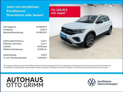 Gebraucht VW T-Cross Style 150 PS (110 kW) 2024 Pure white SUV