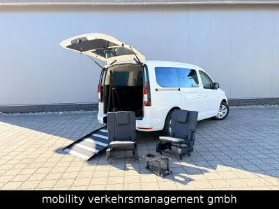 Neu VW Caddy Maxi 122 PS (89 kW) 2025 Weiß Van / Kleinbus