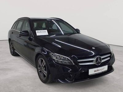 Obsidianschwarz metallic Gebraucht 2020 Mercedes C220 Kombi | 17.390 € (Guter Preis)