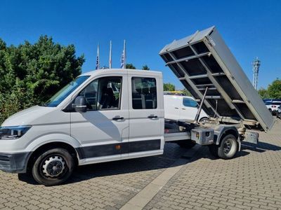 gebraucht VW Crafter 55 2.0 TDI Pritsche DOKA L3 5.5 t 7 Sit