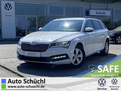 Gebraucht Skoda Superb Ambition 150 PS (110 kW) 2021 Weiß Kombi