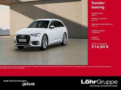 Weiß Gebraucht 2025 Audi A6 Advanced Kombi | 51.980 € (Fairer Preis)