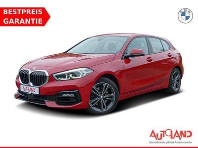 Usata BMW 118 Sport Line 140 CV (102 kW) 2019 Rosso Utilitaria