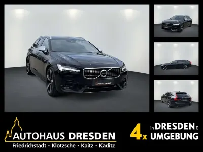 Gebraucht Volvo V90 R-Design 190 PS (139 kW) 2018 Onyx black (metallic) Kombi