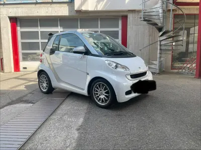Begagnad Smart ForTwo Cabrio 70 HK (51 kW) 2011 Vit Cab