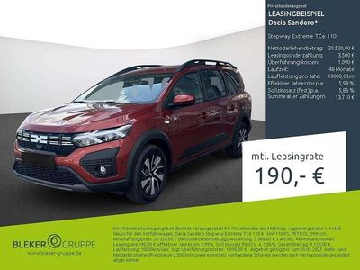 Grün Gebraucht 2025 Dacia Sandero Extreme Limousine | 20.520 € (Etwas zu teuer)